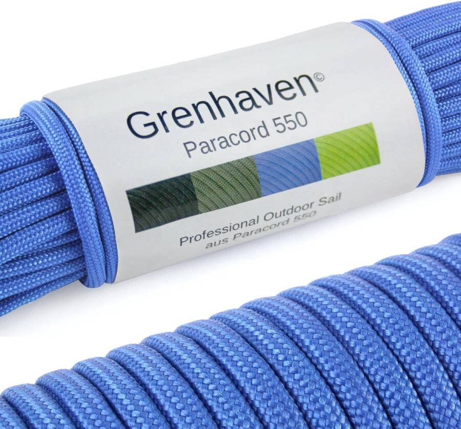 Grenhaven Paracord 7-draads universeel survivaltouw 31 m paracord robuuste breekdrempel niet geschikt voor klimmen