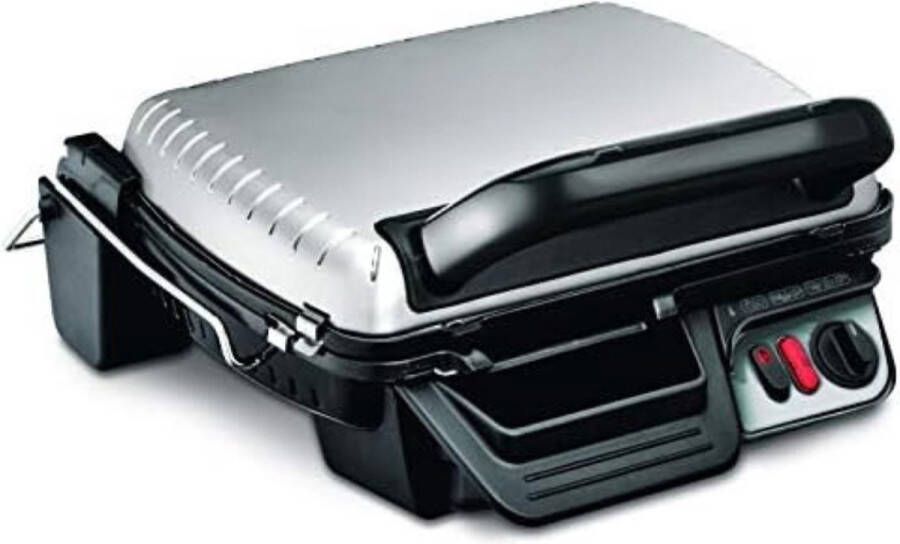 Grill Apparaat Uitneembare Platen Contactgrill met Uitneembare Platen Grill Plaat Tosti Ijzer met Uitneembare Platen Zilver 29 7x23 cm