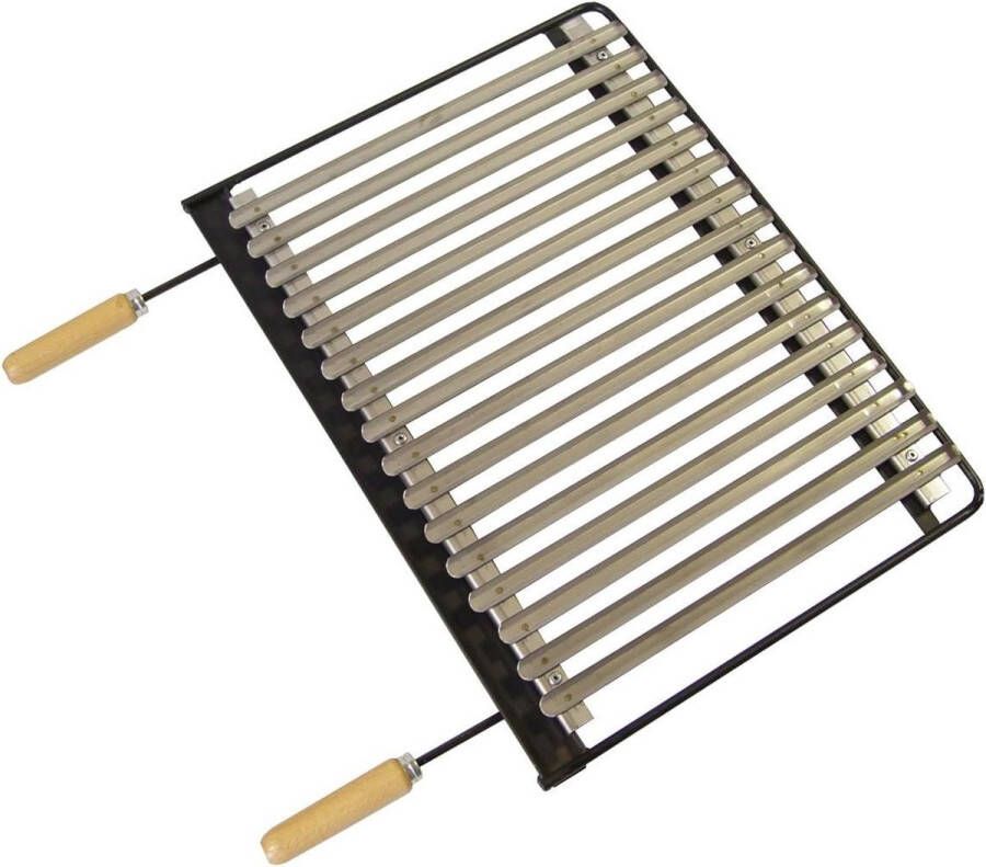 Grillrooster roestvrij staal 56 x 41 cm IMEX EL ZORRO 71609