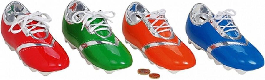 Merkloos Oranje voetbal schoen spaarpotje Spaarpotten