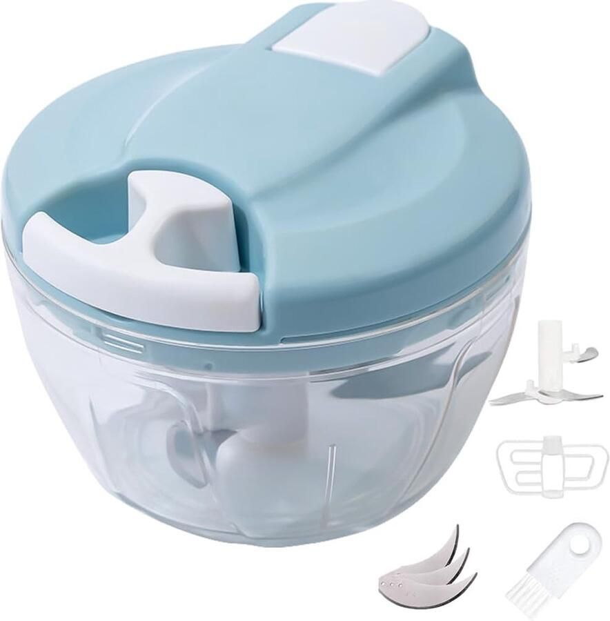 Groentehakker Uiensnijder Uienhakker Groentesnijder Handmatig Hakmolen Must have voor in de keuken!