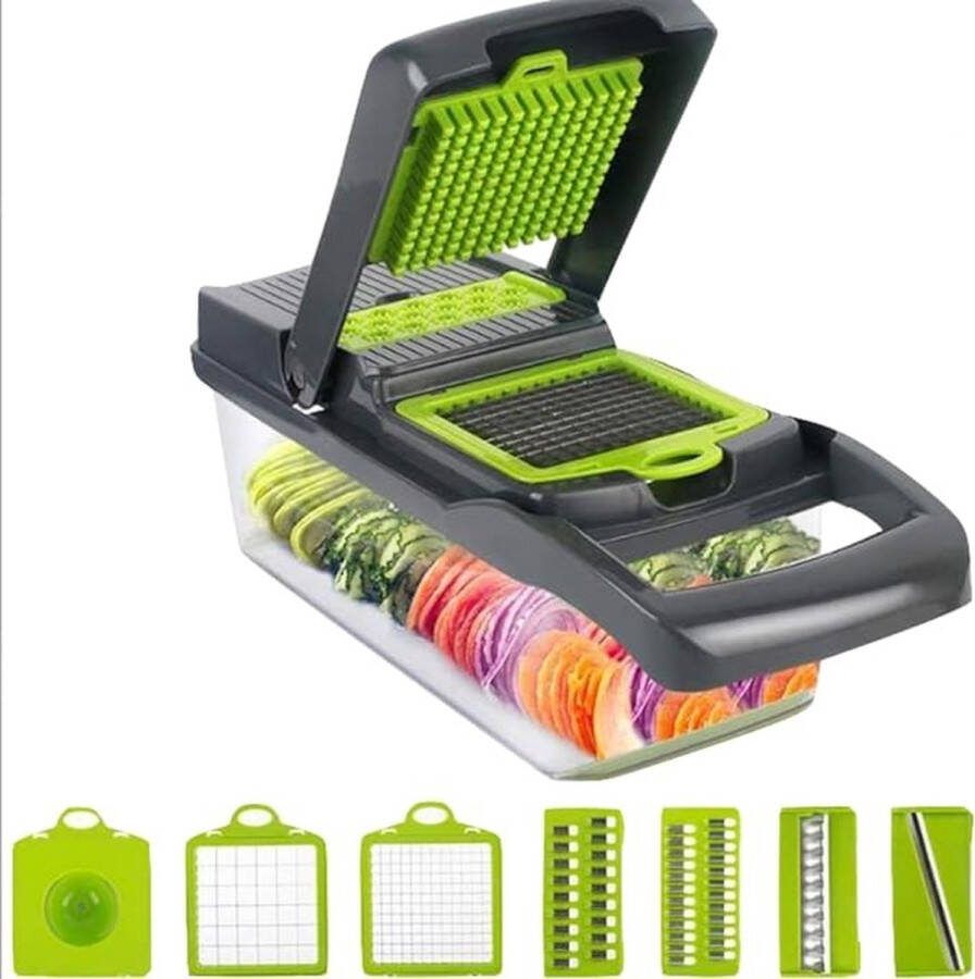 Groentesnijder met verschillende mesjes Mandoline Uiensnijder Vegetable chopper