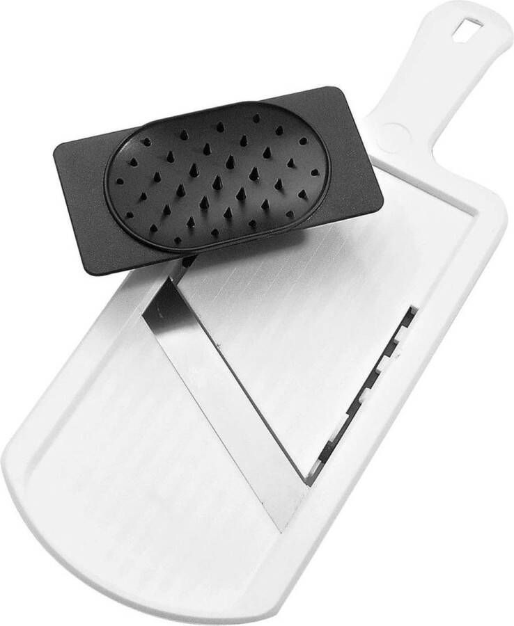 Groentesnijder verstelbare snijder-groentesnijder-slicer voor aardappelen-komkommer-kaas meerkleur wit-zwart Groentesnijder