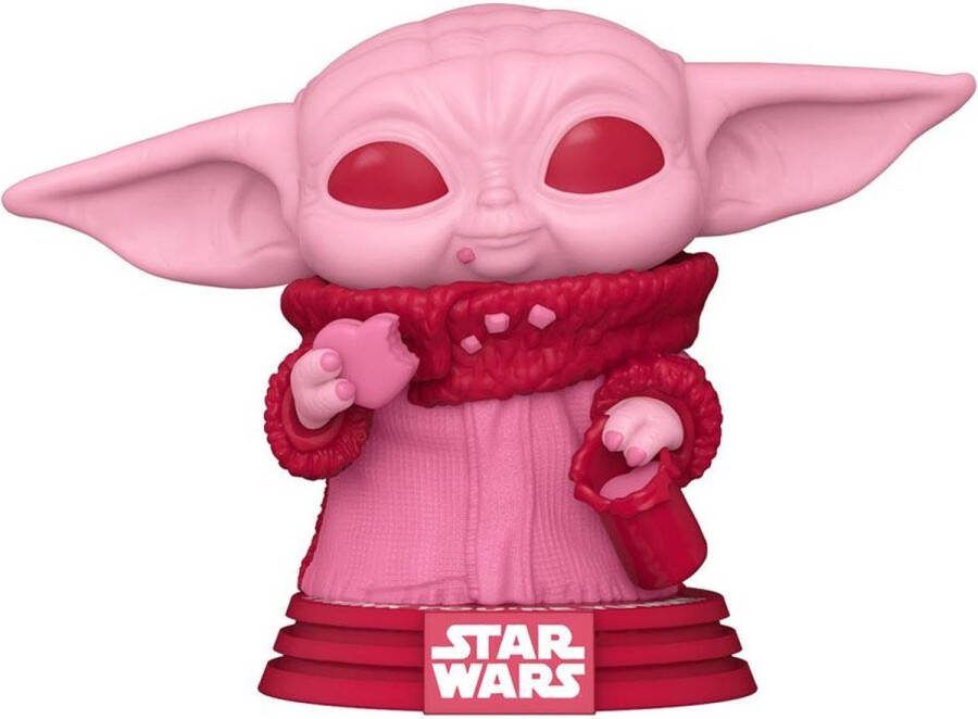 Grogu Baby Yoda Funko Pop Valentine Edition
