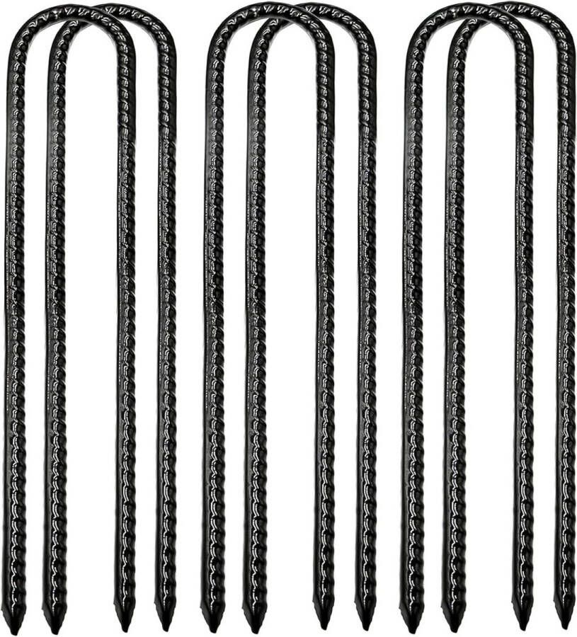 Grondanker tentharingen- tuin- en landschapsharingen- verzinkt- 6 stuks- 30 cm