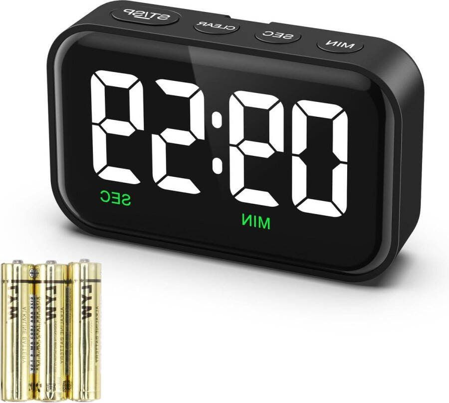 Grote digitale keukentimer magnetisch 35 inch LED countdown timer luid alarm koken bakken fitness kookwekker digitaal