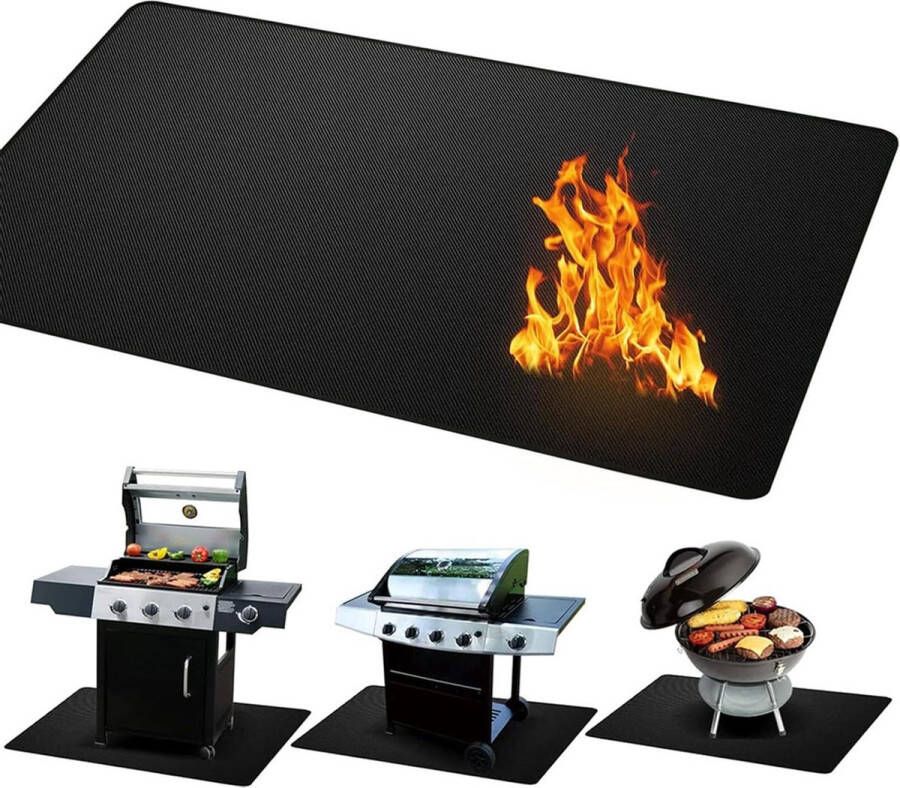 Grote grillmat terrasbeschermingsmatten 1524 x 1059 cm binnenhaardmatten voor rokers gasbarbecues