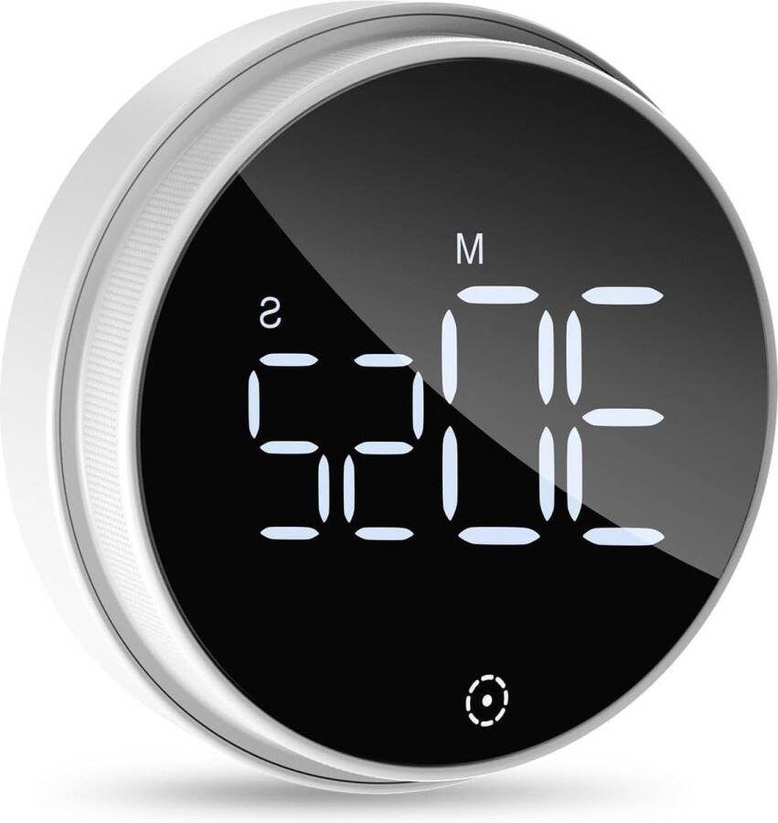 Grote magnetische digitale keukentimer LED-scherm 3 volumeniveaus Korte tijdwekker Eierwekker Stopwatch Digitaal aftellen Koken bakken Sport studeren kookwekker digitaal