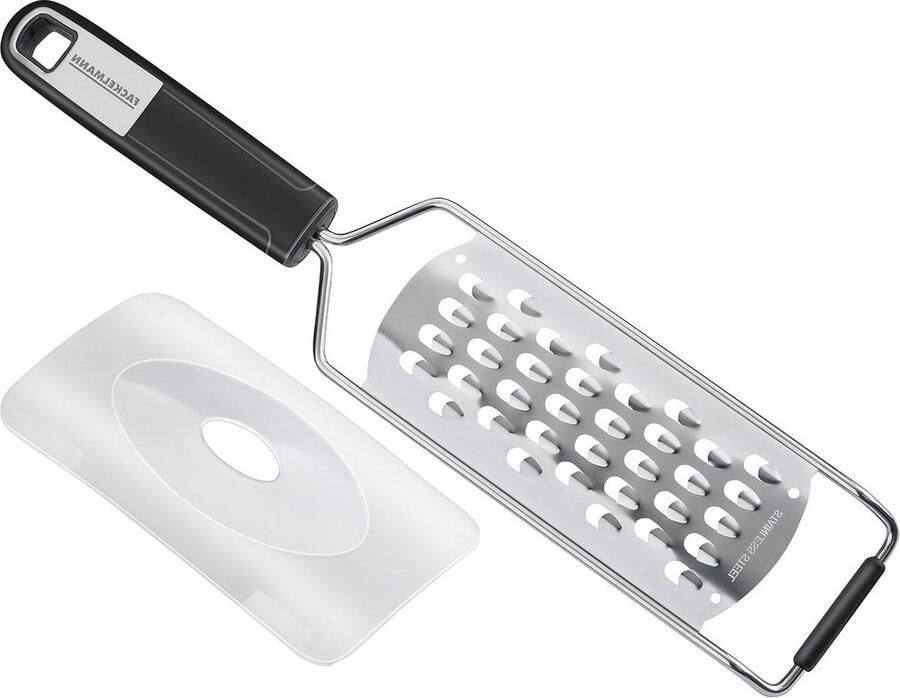 Grove handrasp van roestvrij staal met ergonomisch handvat