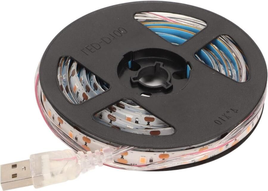 Grow Light Strip Full Spectrum USB LED-lamp voor Doe-het-zelf Hydrocultuur Kweektent Waterbestendig Groeilamp
