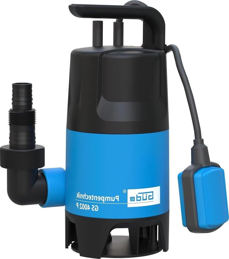 GS4002P Dompelpomp voor afvalwater Met vlotterschakelaar 400 W 7500 l h Maximale opvoerhoogte 5 m blauw zwart
