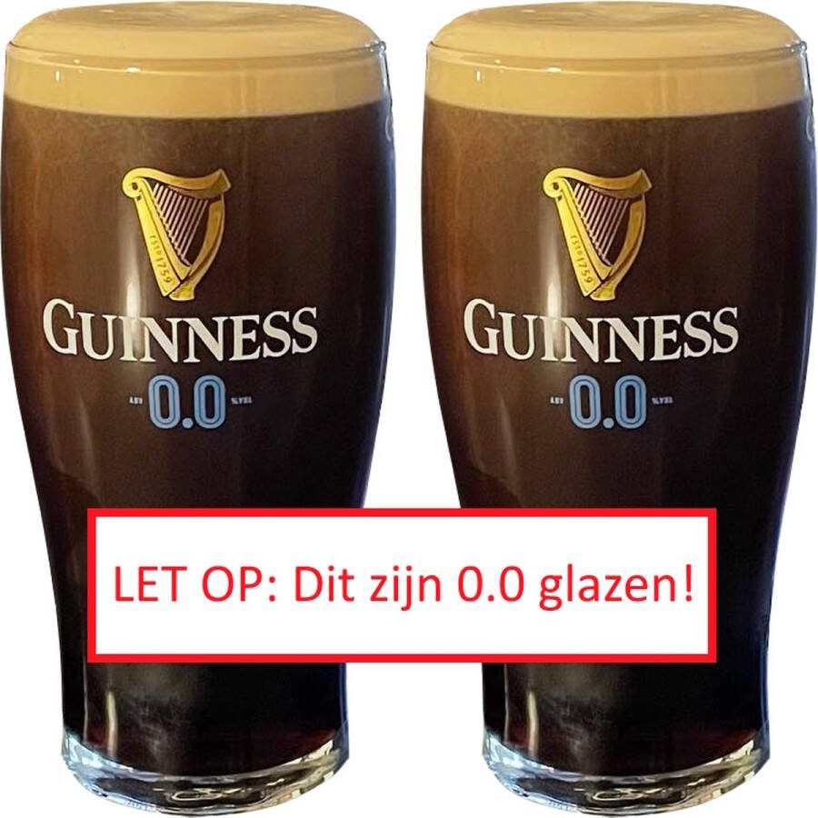 Guinness Imperial Stout Bierglazen 0.0 2 stuks Pint