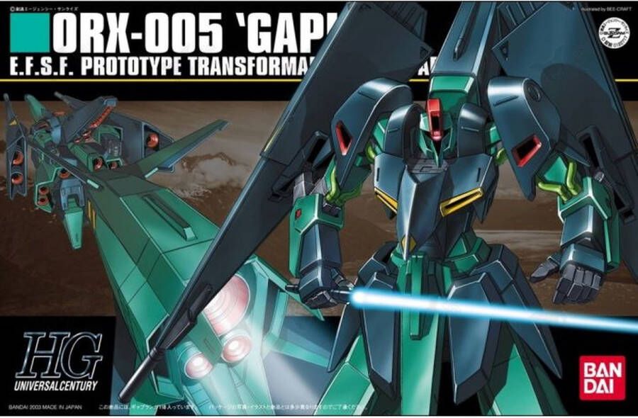 Gundam 1 144 HGUC 29 ORX-005 GAPLANT Model Kit