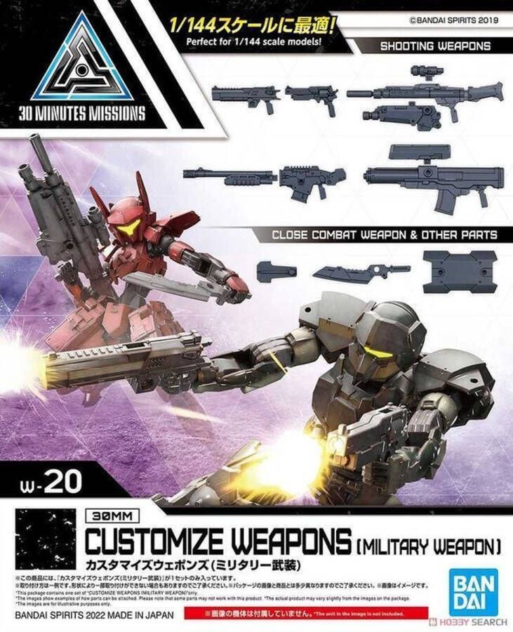 Gundam 30MM Customize Weapons Military Weapon Model Kit