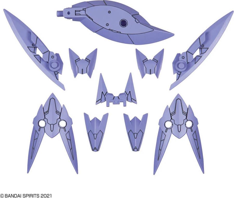 Bandai Namco Gundam 30MS Option Parts Set 4 (Stealth Armor) Model Kit