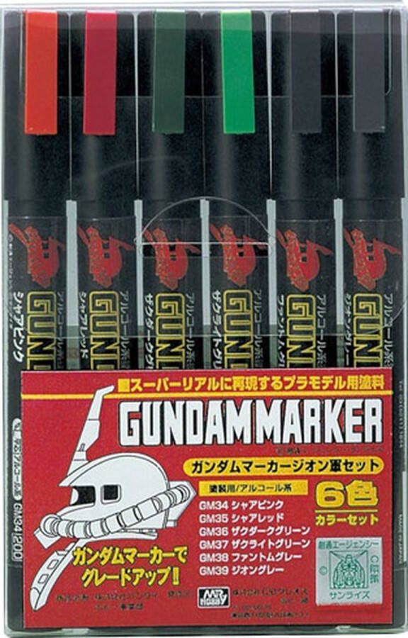 Gundam GMS-108 Zeon Marker Set