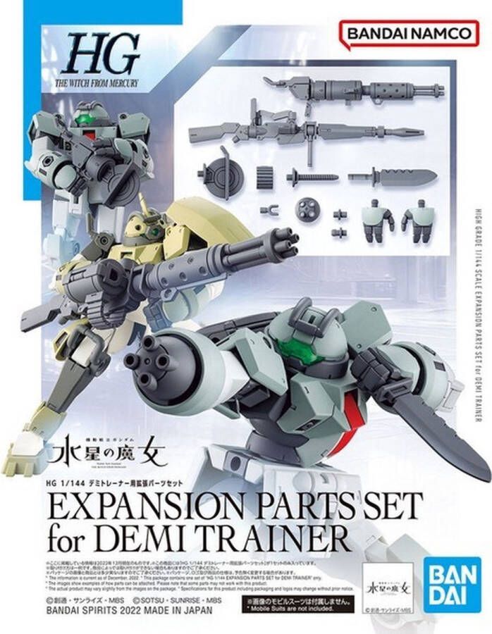 Gundam HG 1 144 Expansion Parts Set For Demi Trainer Model Kit