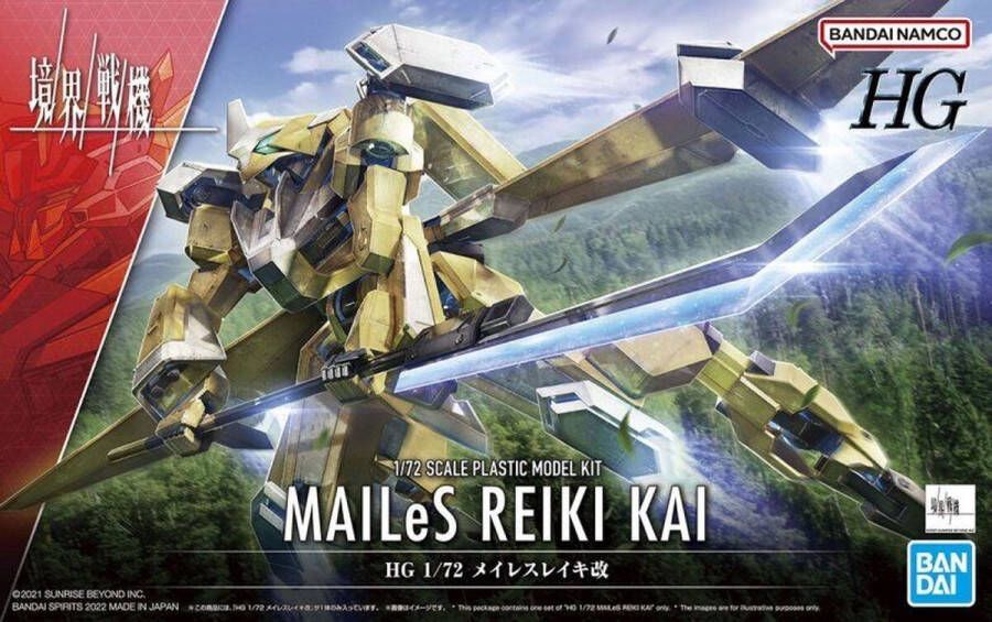 Bandai Namco Gundam HG Kyoukai Senki 1 144 MAILeS REIKI KAI Model Kit