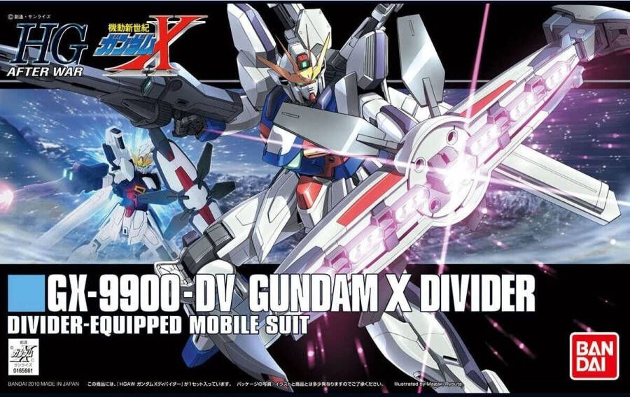 Gundam HGAW 1 144 GX-9900-DV Gundam X Divider Model Kit 118