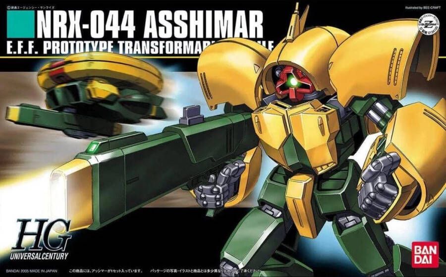 Gundam HGUC 1 144 NRX-044 Asshimar Model Kit