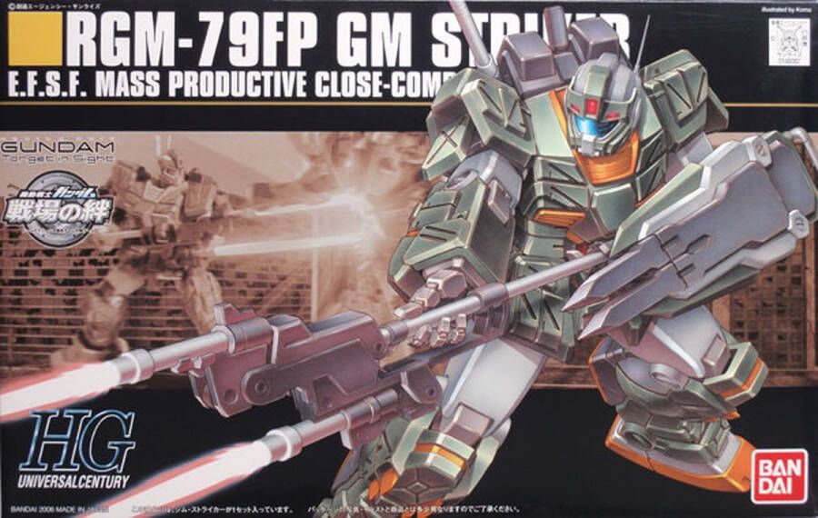 Gundam HGUC 1 144 RGM-79FP GM Striker Model Kit 072