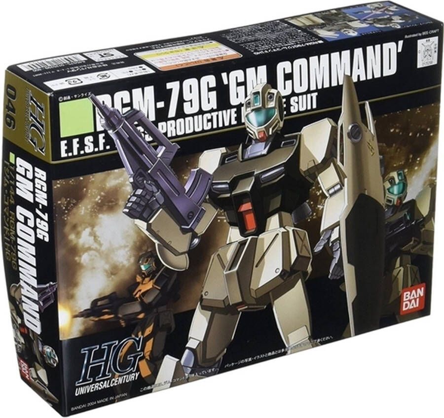 GUNDAM HGUC 1 144 RGM-79G GM Command Model Kit