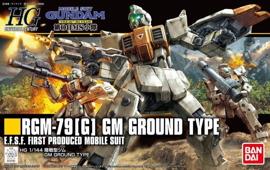 Gundam HGUC RGM-79(G) GM Ground Type 1 144 Model Kit 202