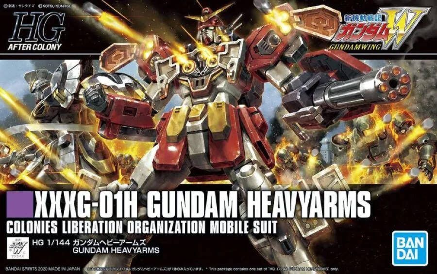 Gundam: High Grade Gundam Heavy Arms HGAC 1:144 Model Kit