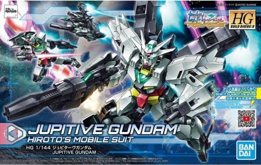 Merkloos Sans marque Gundam: High Grade R Jupitive Gundam 1:144 Model Kit