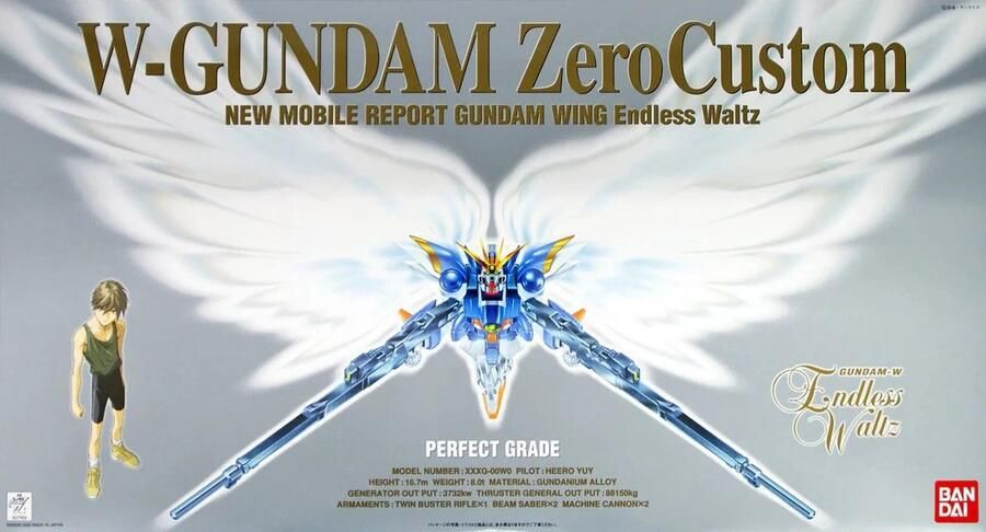 Gundam Perfect Grade Gundam Zero Custom 1 60 Model Kit