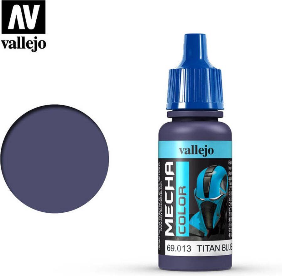 GUNDAM Verf MECHA Kleurnummer 69013 Titan Blue