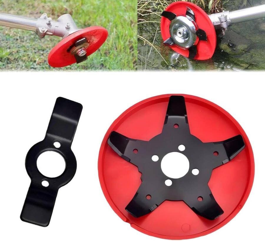 GUOYOU Onkruidborstel bosmaaier 2 stuks onkruidborstel onkruidverwijderaar tuingereedschap grastrimmer elektrisch gereedschap accessoires voor tuinen en gazons