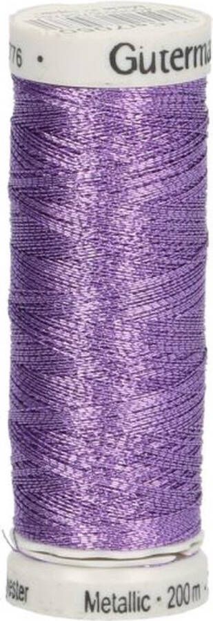 Gutermann Sulky Metallic paars 7050 200 meter Machine Borduurgaren