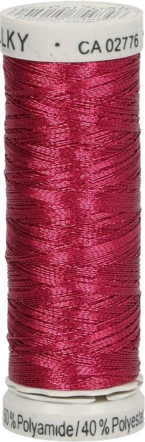 Gutermann Sulky Metallic rood 7055 200 meter Machine Borduurgaren