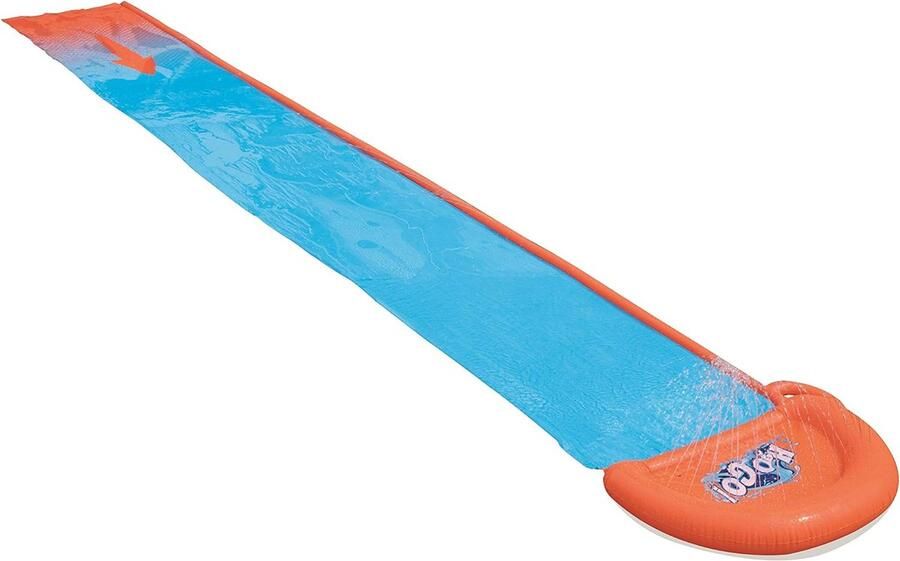 H2oGo Single waterglijbaan 549 cm met Snelle Levering Opblaasbare Glijbaan