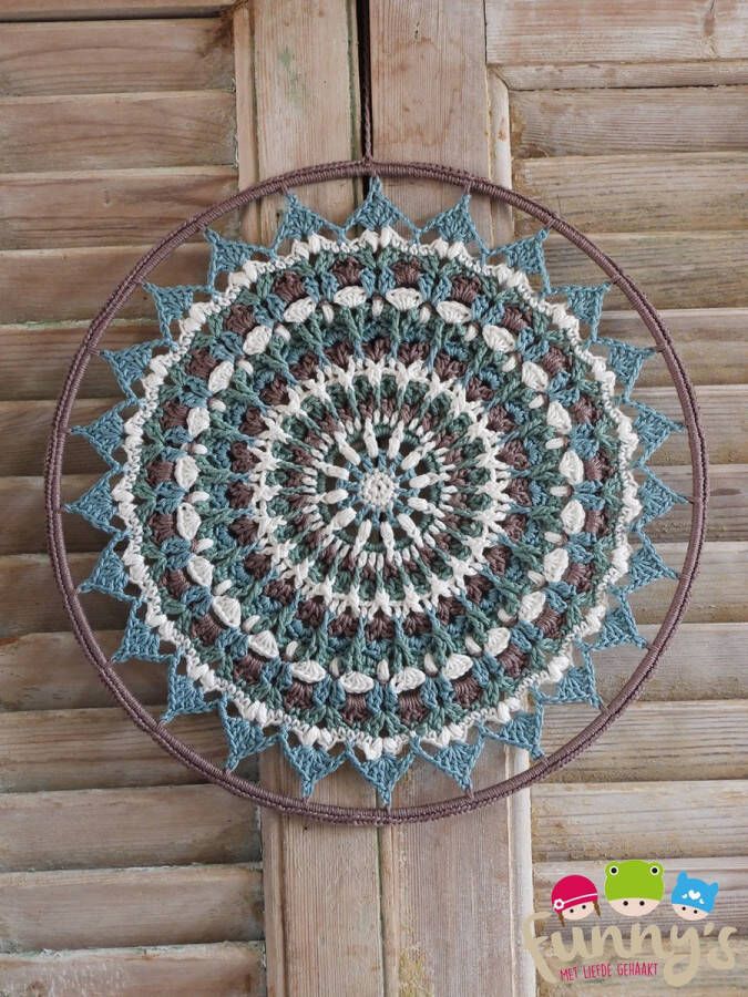 Funny's haken Haakpakket Funny Mandala Winter