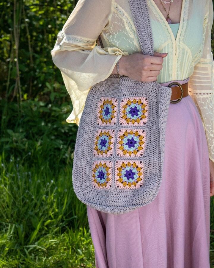 Haakpakket Granny Squares Tote Happy Crafts