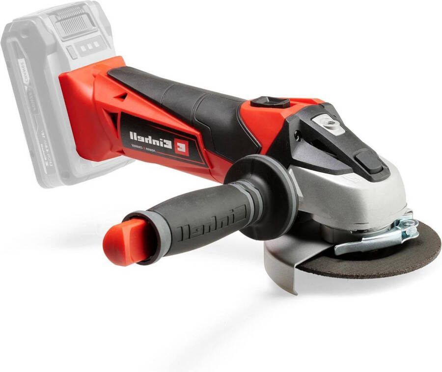 Haakse Slijper TE-AG 18 115 Li-Solo Power X-Change 18V 8500 Rpm Ø115 Mm Zwart-rood Herstarten Overbelasting Schijfbeveiliging