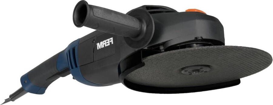 Haakse slijpmachine 2500W 230mm met Veiligheidsschakelaar en Soft-Start