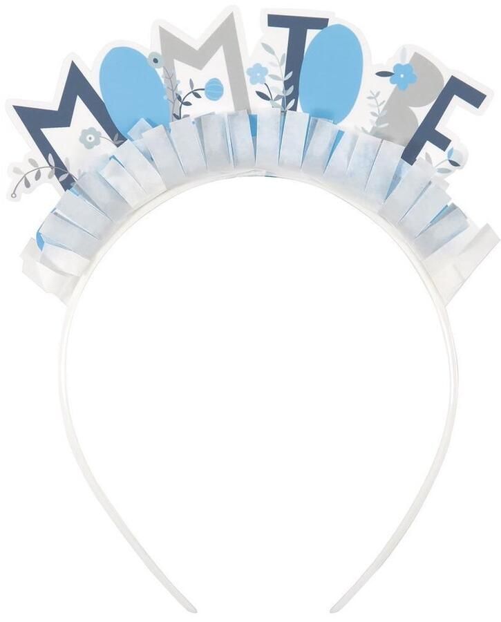 Haarband Mom To Be Blauw