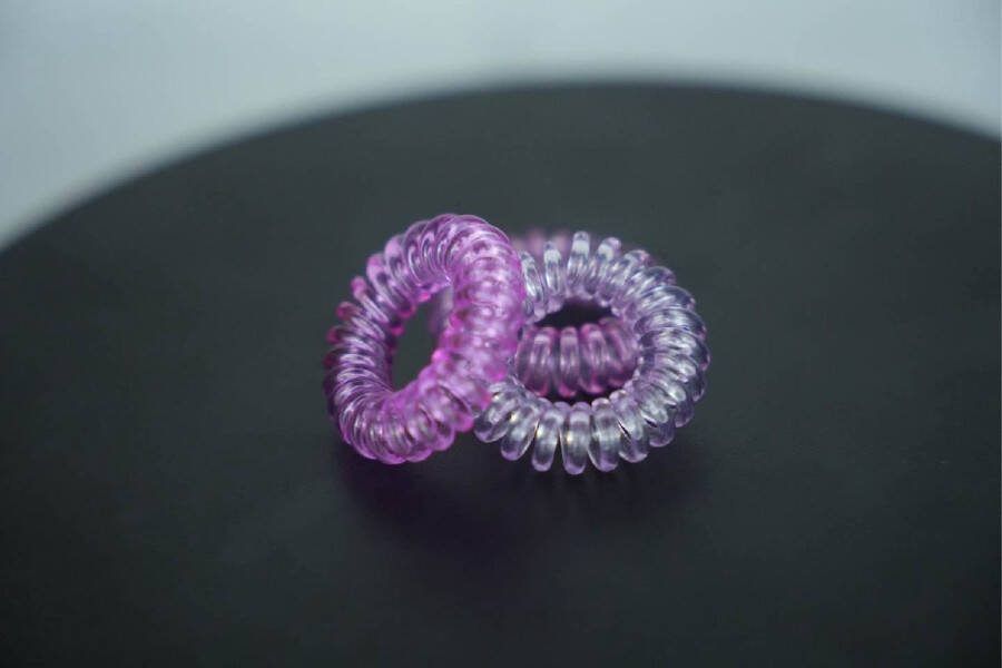 Haarelastiekjes Elastiekjes voor meisjes Haaraccessoires voor meisjes Mooie haarelastiekjes meisje Cadeautje meisje Setje van 3 elastiekjes Haarelastiekjes Meisjes zonder Metaal Elastiekje tegen het beschadigen haar
