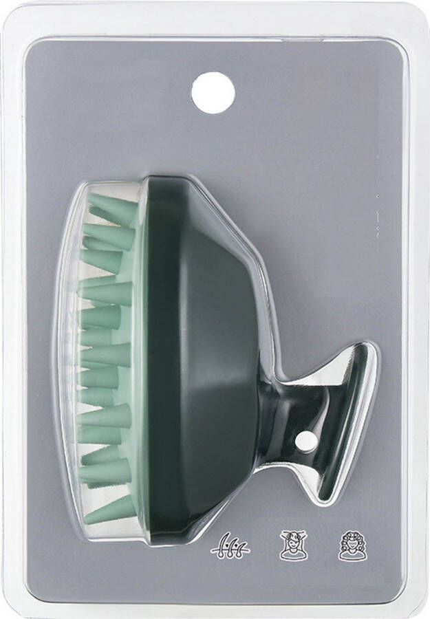 Haarhoofdhuid Massager Shampoo borstel multifunctionele hoofdmassagekam nat en droog hoofdhuid massage borstel met zachte siliconen rubberen haarborstel voor alle haartypen krullende meisjes vrouwen mannen