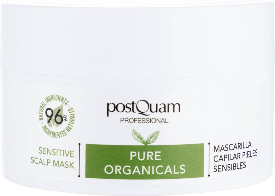 Haarmasker Postquam Pure Organicals Gevoelige hoofdhuid (250 ml)