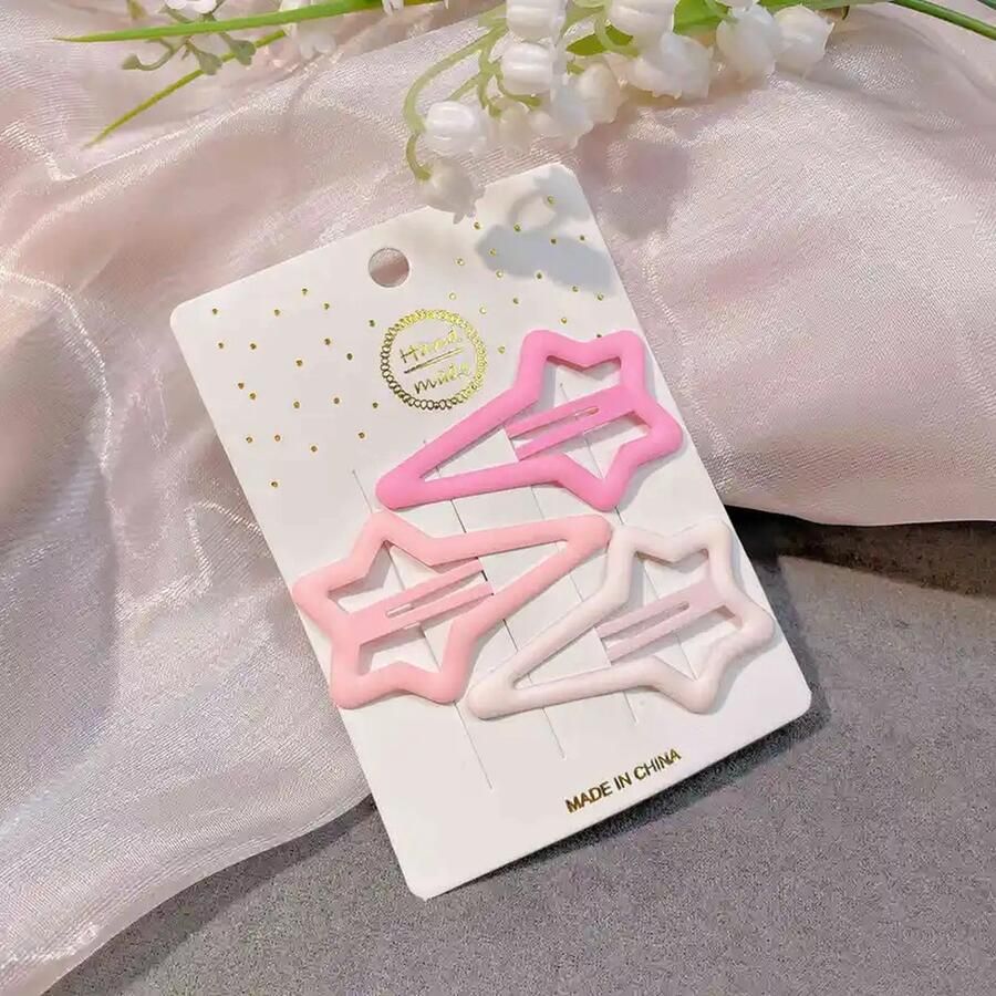 Haarspeldje Speldje met ster Roze Kinderspeldjes Haaraccessoire Speldjes Kinderfeest