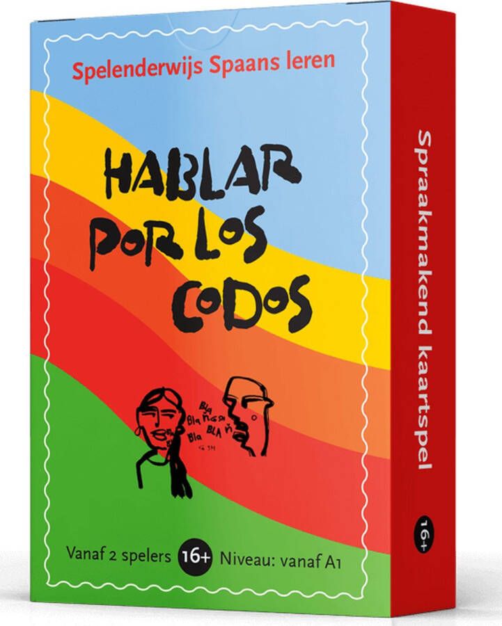 Hablar por los codos 16+ kletskaarten [educatief spel] [40 speelkaarten] [geschikt vanaf 16 jaar][Spaans voor kinderen] [Spaans voor de basisschool]