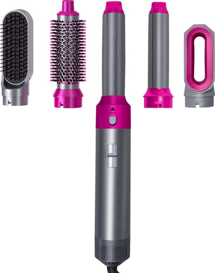 Hair Dryer Brush Set 5in1 Haardroger Föhnborstelset Blowdry Multistyler Föhn Krulborstel Airstyler Krulborstel