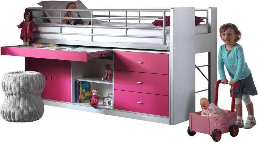 Halfhoogslaper Evi Fuchsia Hoogte 116 cm