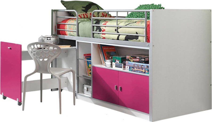 Halfhoogslaper Evi Fuchsia Hoogte 116 cm