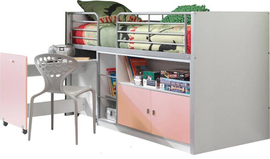 Halfhoogslaper Evi Roze Hoogte 116 cm