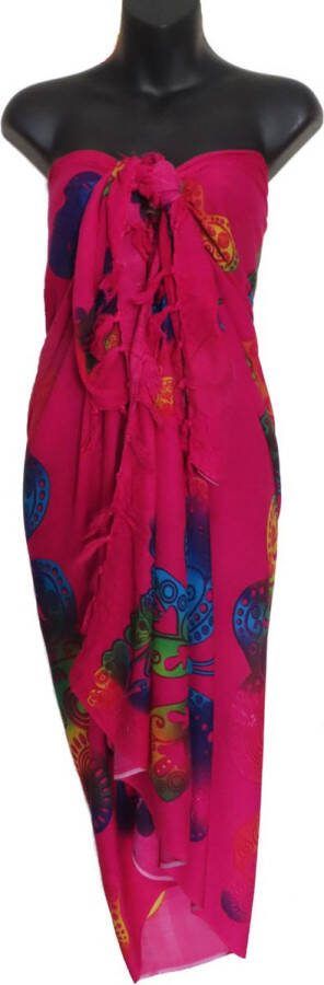 Merkloos Sans marque hamamdoek sauna doek pareo sarong sari wandkleed tafellaken schildpad figuren vlekken patroon lengte 115 cm breedte 180 cm kleuren blauw groen zwart dubbel geweven extra kwaliteit. sinterklaascadeau vrouw kerstcadeau vrouw